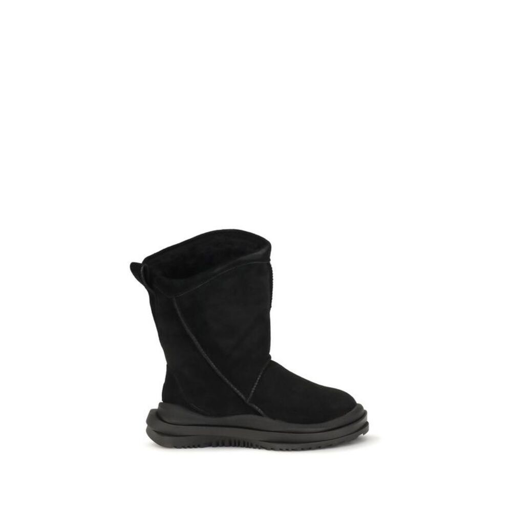 UGG Black Suede Leather Flat Men's Boots